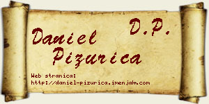 Daniel Pižurica vizit kartica